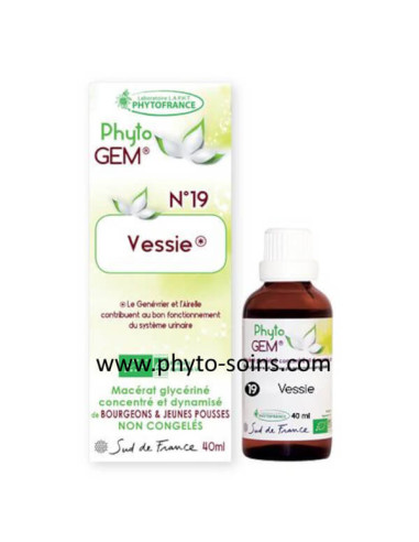 Phyto'gem BIO n°19 Vessie phytofrance phyto-soins