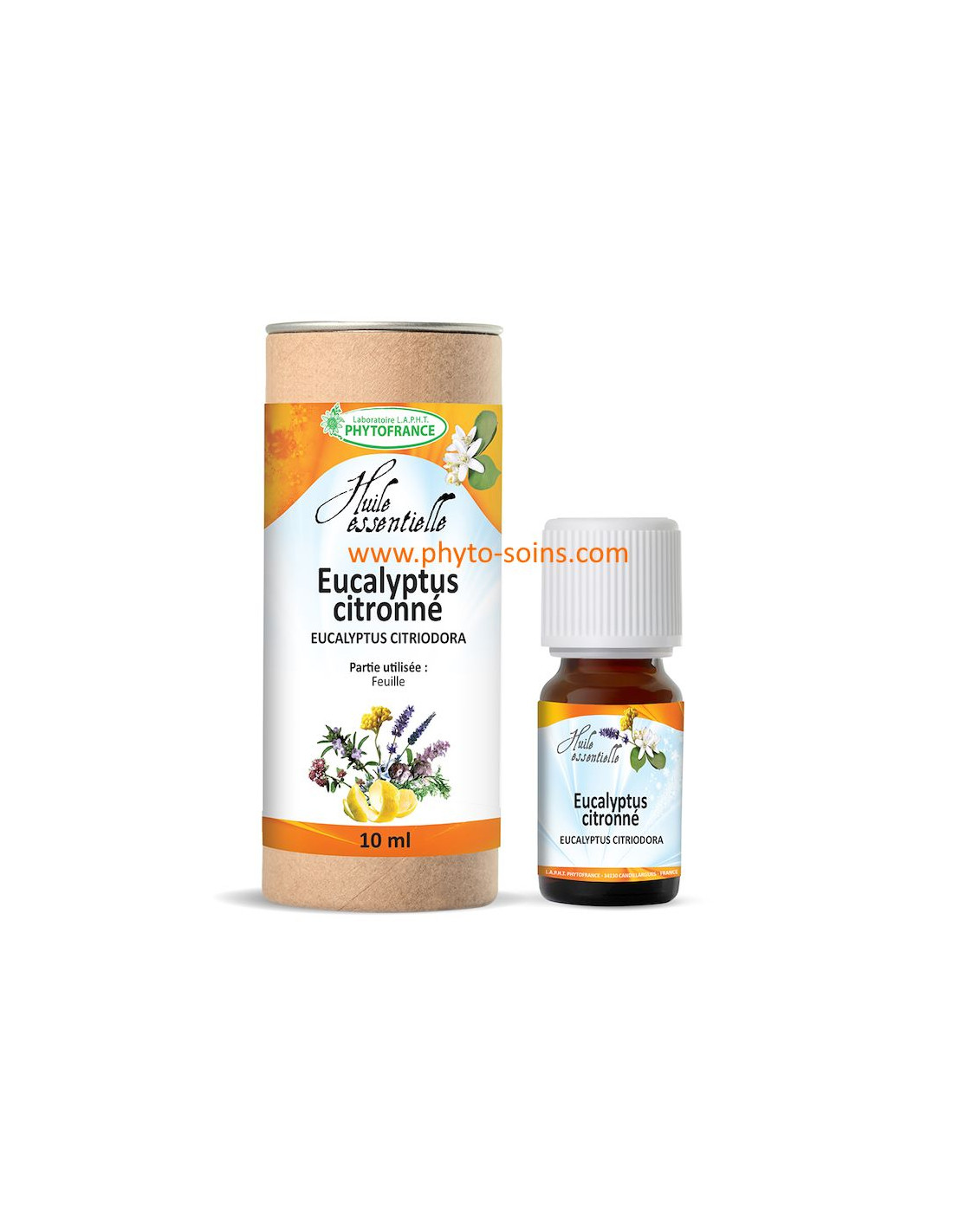 Huile essentielle d'Eucalyptus Citronné BIO, pure et naturelle