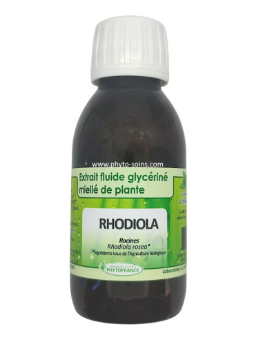 Extrait fluide glycériné miellé de Rhodiola BIO phytofrance par phyto-soins