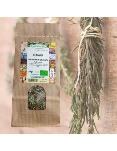 Sachet de Romarin feuille BIO pour tisane ou comme aromate